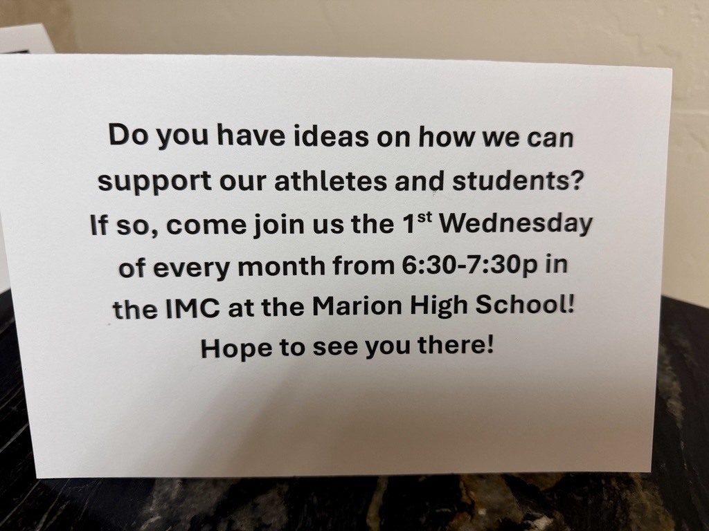 Marion Mustang Booster Club