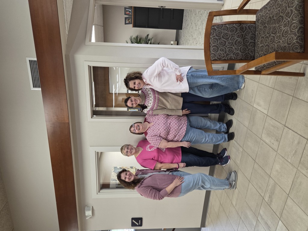 Wearing Pink for Breast Cancer Awareness