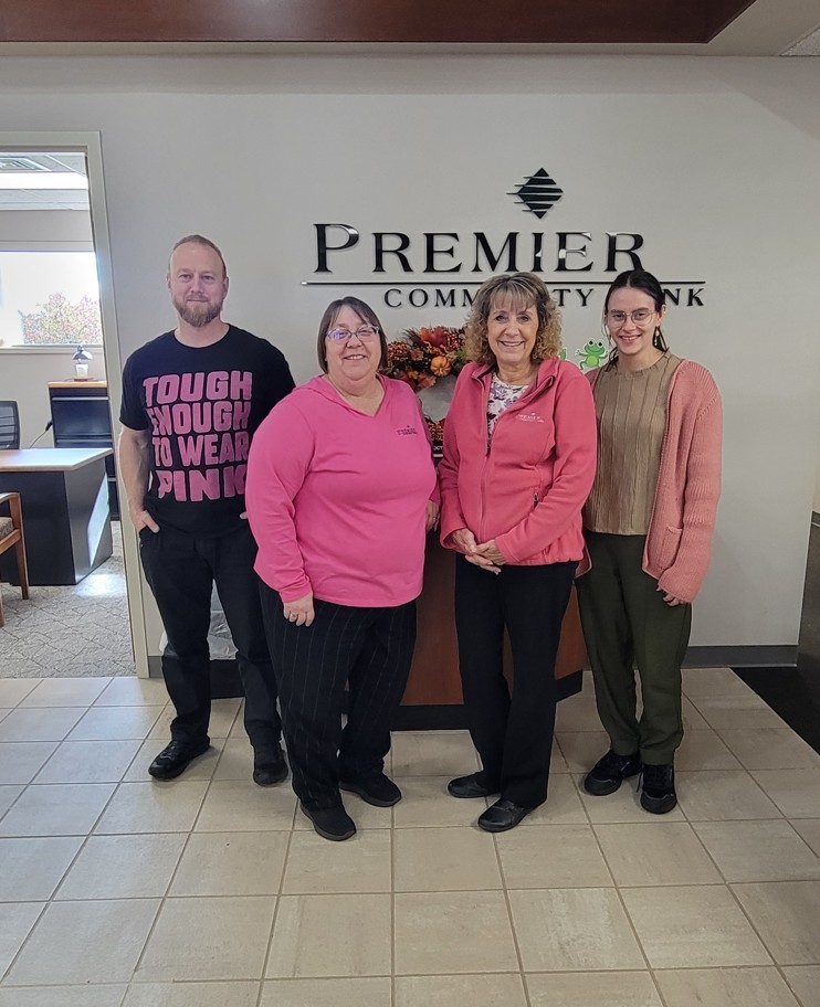 Wearing Pink for Breast Cancer Awareness