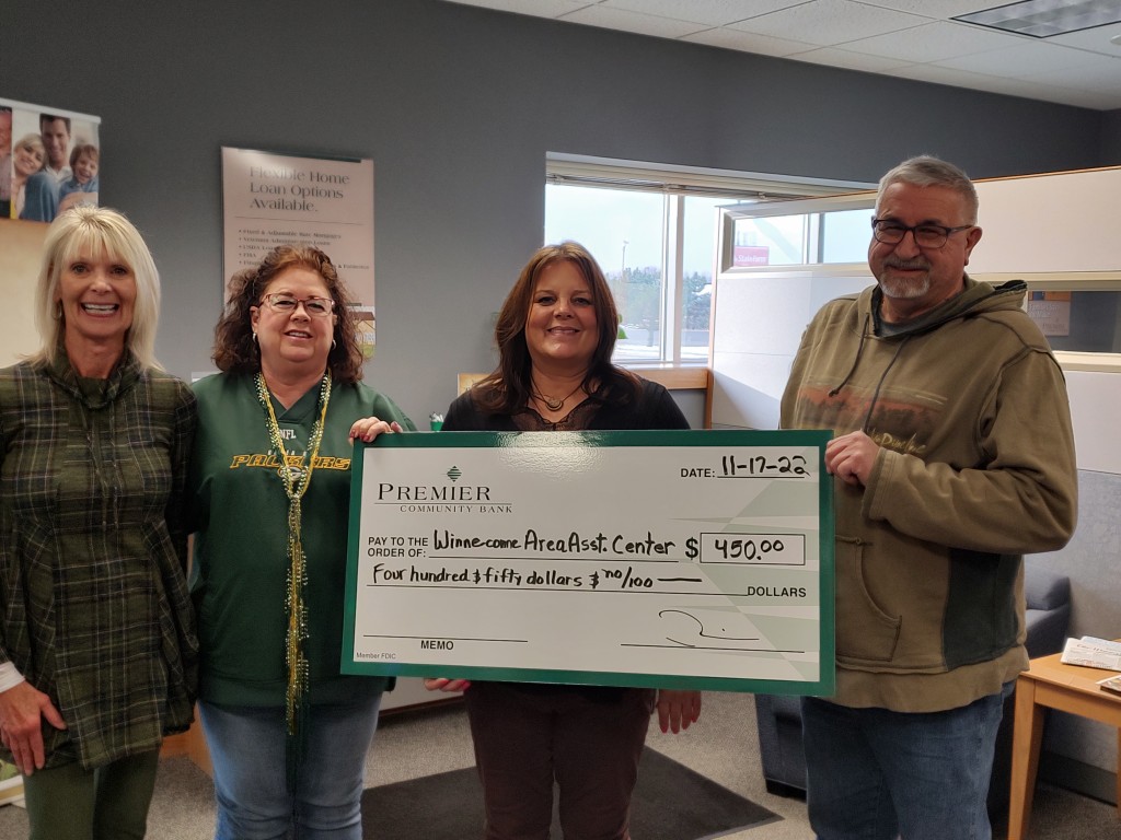 Winneconne Area Assistance Center Donation