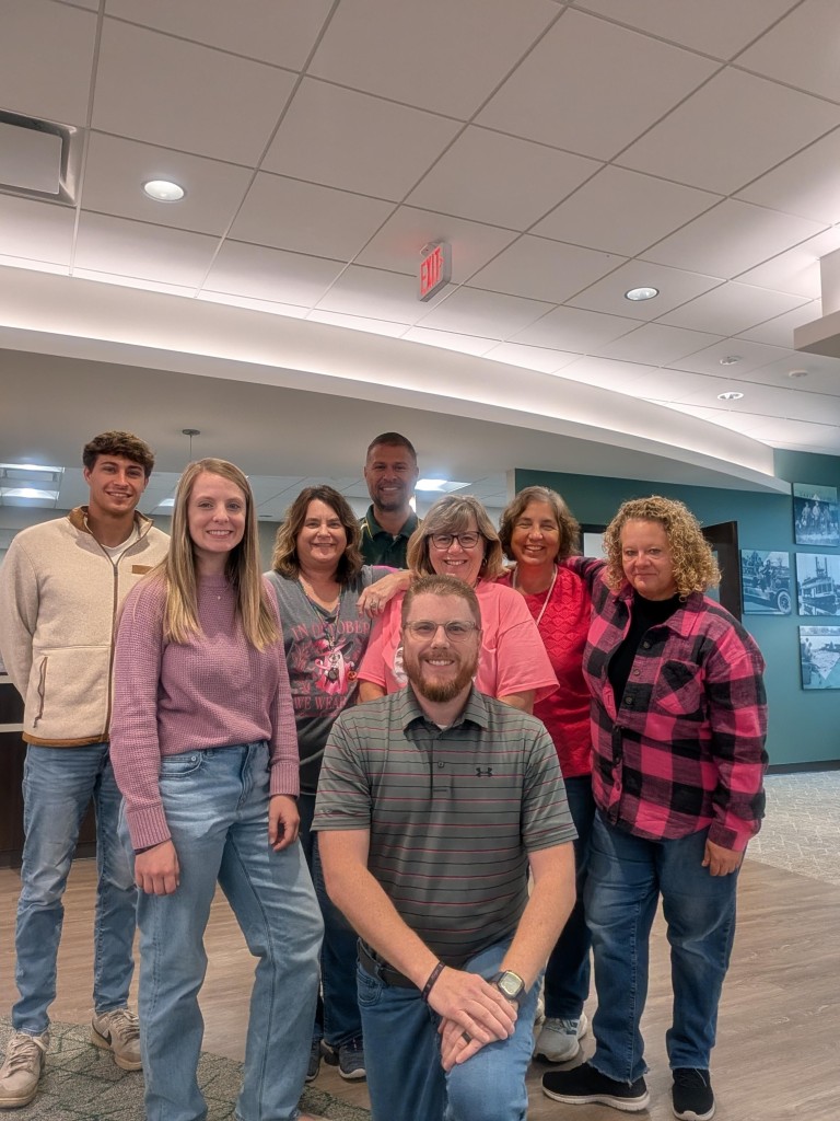 Wearing Pink for Breast Cancer Awareness