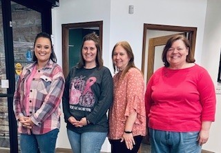 Wearing Pink for Breast Cancer Awareness