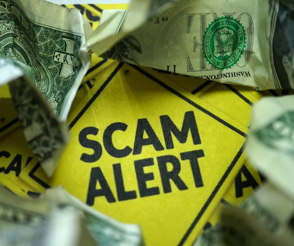 Stack of laptops and phones